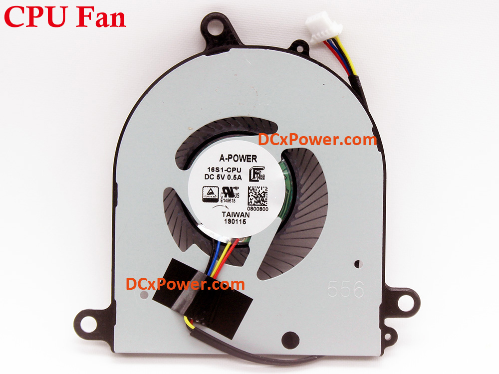 (image for) Laptop Internal Fan for MSI PS63 Modern 8M 8MO 8RC 8RD 8RDS 8SC MS-16S1 MS-16S2 Series CPU GPU Cooling Inside Left Right Cooler Assembly Genuine